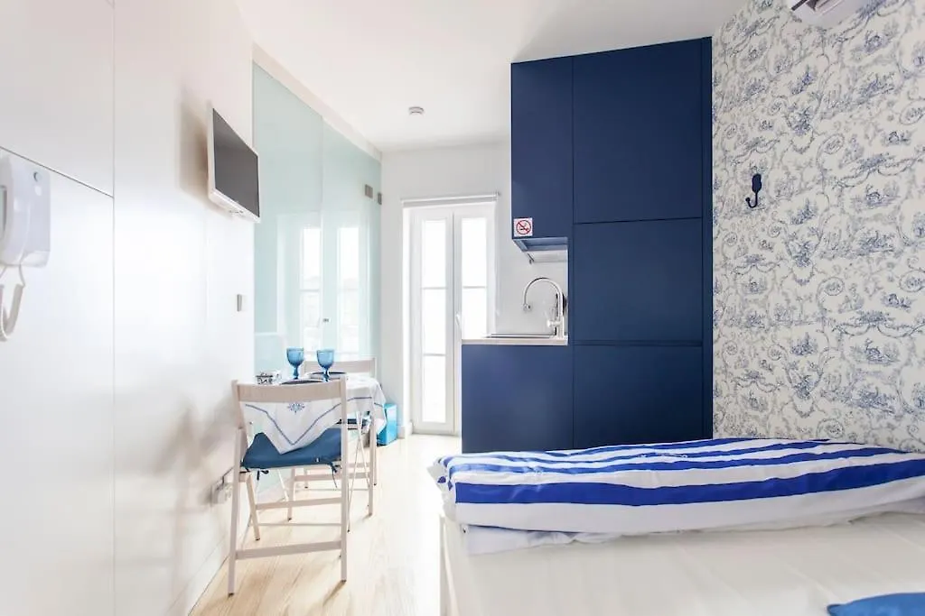 'Sao Vicente Iii'- Eco-Studio, French Balcony&View Lisboa Portugal